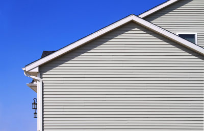 Vinyl siding on Oklahoma City home